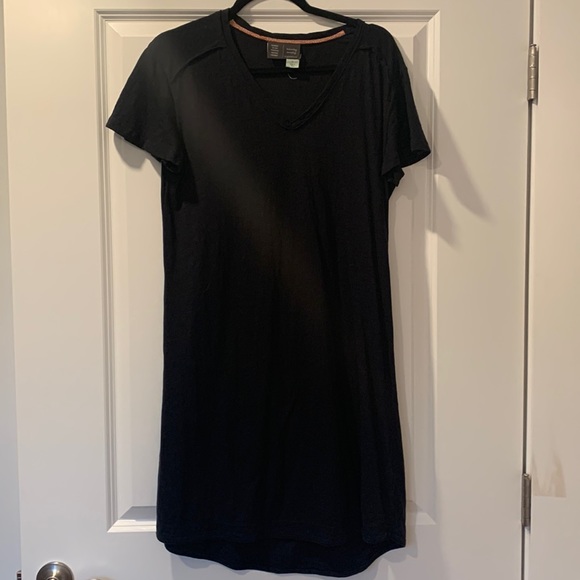 Black Anthropologie t shirt dress - Picture 1 of 7